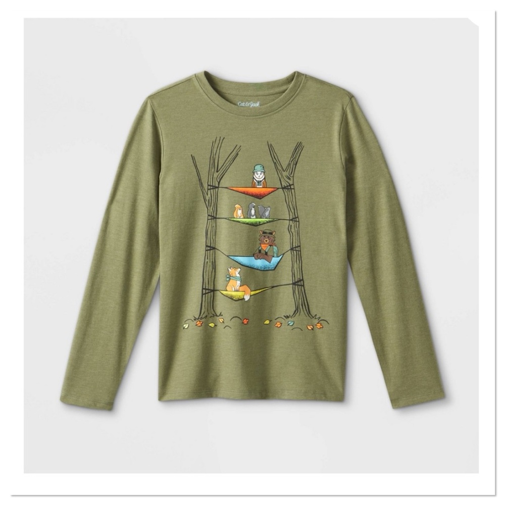 Boy’s Camping Critter Graphic Long Sleeve T-Shirt
Cat & Jack